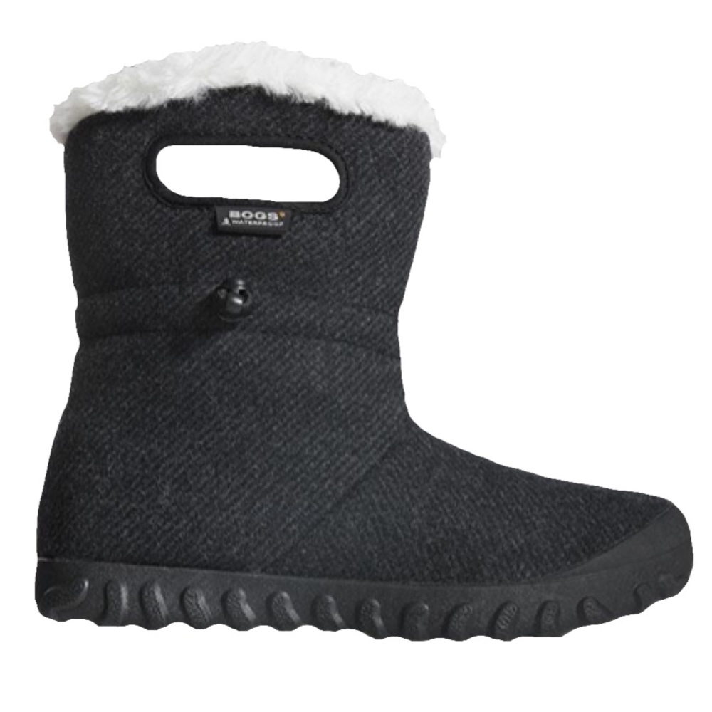 NWT Bogs B-Moc Wool Black Size 10